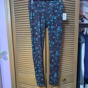 Geometric Print Leggings (size: M)